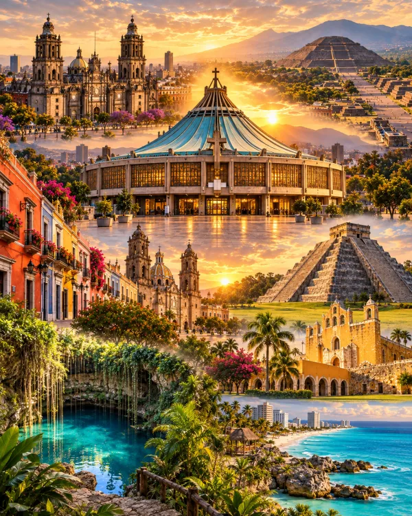 Caravana México + Cancun – Novembro de 2027 com Pe. Robson de Oliveira Magalhães